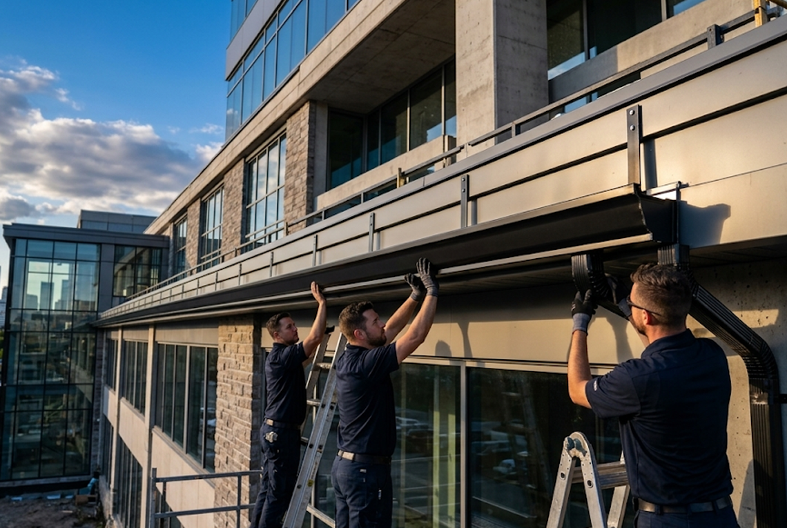 Commercial-Gutters-in-Edmonton