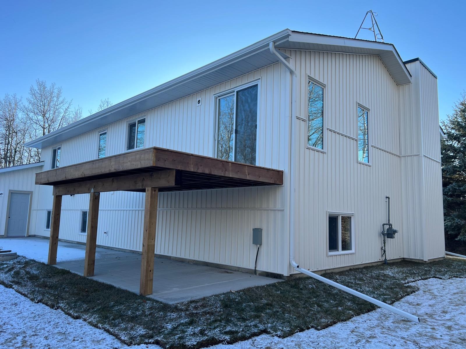 Replaced gutter in Edmonton house